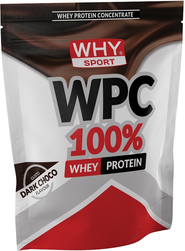 WHYSPORT WPC 100% WHEY DARK CHOCO 1 KG - Farmafamily.it