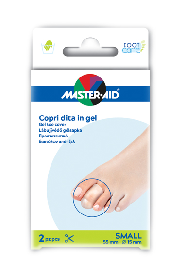 COPRI DITA MASTER-AID FOOTCARE IN GEL SMALL 2 PEZZI C1 - Farmafamily.it