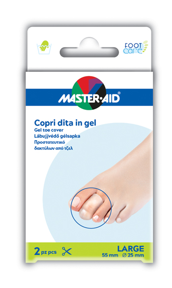 COPRI DITA MASTER-AID FOOTCARE IN GEL LARGE 2 PEZZI C2 - Farmafamily.it