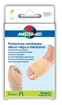 PROTEZIONE MASTER-AID PER ALLUCE VALGO E METATARSO S 1 PEZZO - Farmafamily.it