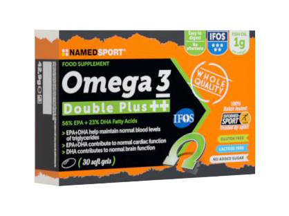 OMEGA 3 DOUBLE PLUS++ 30 SOFT GEL - Farmafamily.it