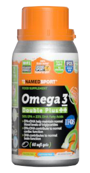 OMEGA 3 DOUBLE PLUS++ 60 SOFT GEL - Farmafamily.it
