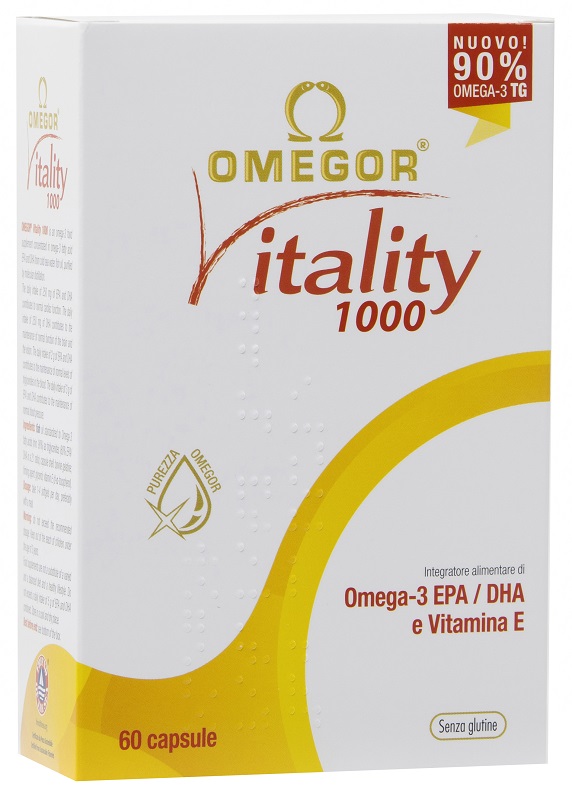 OMEGOR VITALITY 1000 60 CAPSULE MOLLI - Farmafamily.it