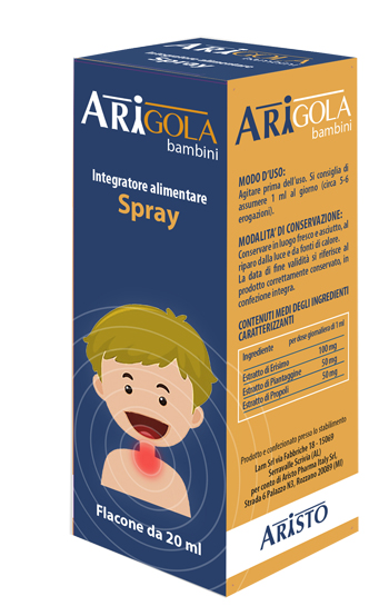 ARIGOLA BAMBINI SPRAY 20 ML - Farmafamily.it