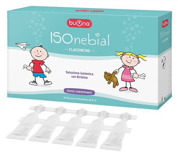 ISONEBIAL FLACONCINI SOLUZIONE ISOTONICA 0,9% CON AGGIUNTA DI ECTOINA 20X5 ML - Farmafamily.it