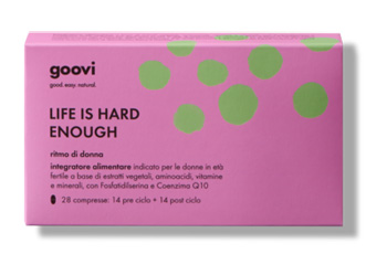 GOOVI LIFE IS HARD ENOUGH RITMO DI DONNA 28 COMPRESSE - Farmafamily.it