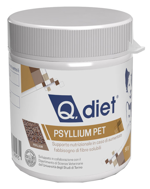 Q DIET PSYLLIUM PET POLVERE 90 G - Farmafamily.it