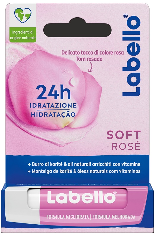 LABELLO SOFT ROSE 5,5 ML - Farmafamily.it