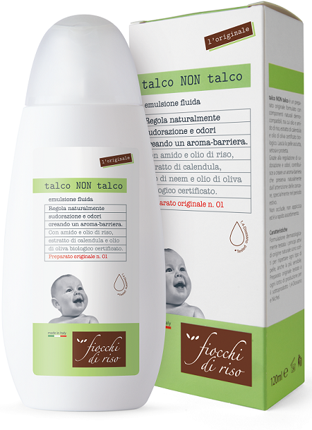 FIOCCHI DI RISO TALCO NON TALCO 120 ML - Farmafamily.it