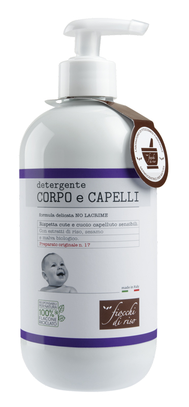 FIOCCHI DI RISO DETERGENTE CAPELLI E CORPO 400 ML - Farmafamily.it