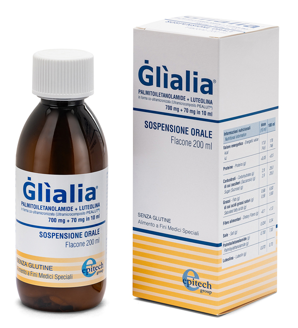 GLIALIA SOSPENSIONE ORALE 700 MG + 70 MG 200 ML - Farmafamily.it
