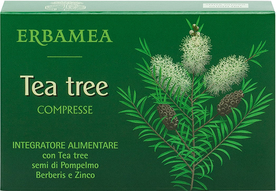 ERBAMEA TEA TREE 30 COMPRESSE - Farmafamily.it