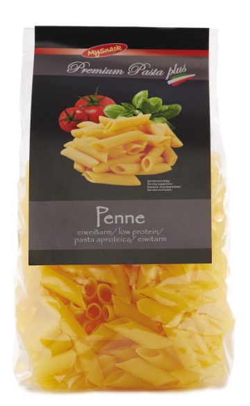 MY SNACK PREMIUM PLUS PASTA APROTEICA PENNE 500 G - Farmafamily.it