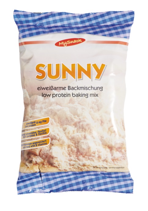 MY SNACK SUNNY PLUS FARINA APROTEICA 500 G - Farmafamily.it