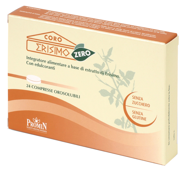 CORO ERISIMO ZERO 24 COMPRESSE OROSOLUBILI - Farmafamily.it
