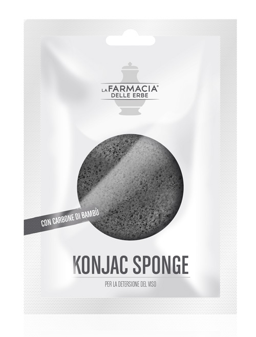 FDE KONJAC SPONGE CARBONE BAMBU' 1 PEZZO - Farmafamily.it