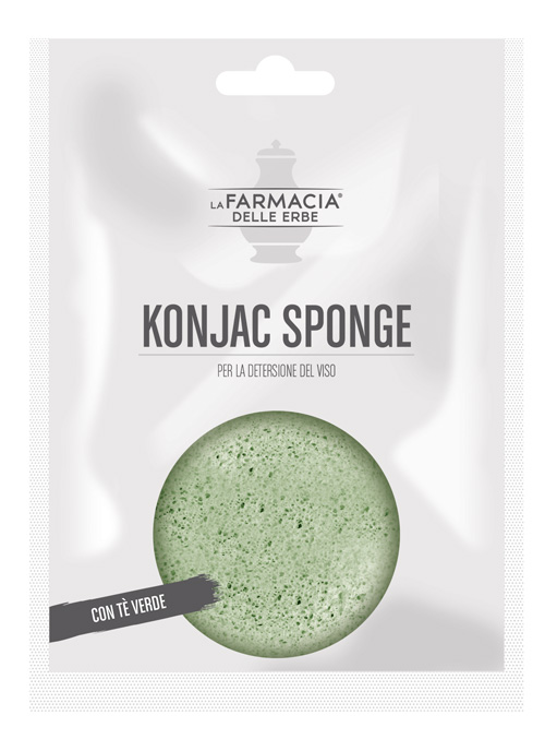 FDE KONJAC SPONGE TE' VERDE 1 PEZZO - Farmafamily.it