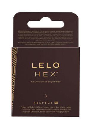 HEX PRESERVATIVI RESPECT LELO 3 PEZZI - Farmafamily.it