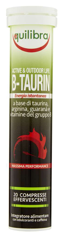 B TAURIN 20 COMPRESSE EFFERVESCENTI - Farmafamily.it
