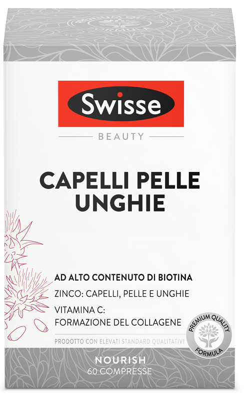 SWISSE CAPELLI PELLE UNGHIE 60 COMPRESSE - Farmafamily.it