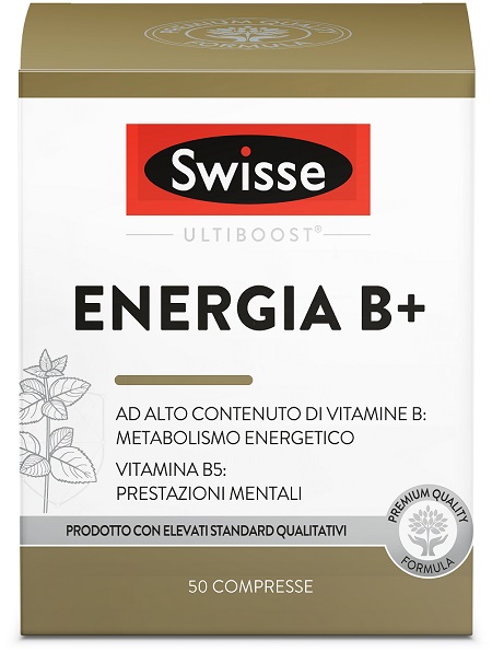 SWISSE ENERGIA B+ 50 COMPRESSE - Farmafamily.it