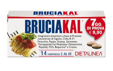 BRUCIAKAL 7 DAYS 14 COMPRESSE DIETALINEA - Farmafamily.it