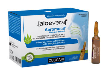 ALOEVERA2 AEROMUCIL 10 FIALE 5 ML - Farmafamily.it