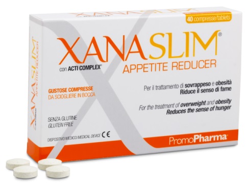 XANASLIM APPETITE REDUCER 40 COMPRESSE MASTICABILI - Farmafamily.it