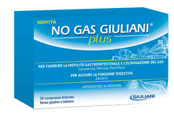 NO GAS GIULIANI PLUS 30 COMPRESSE BISTRATO - Farmafamily.it