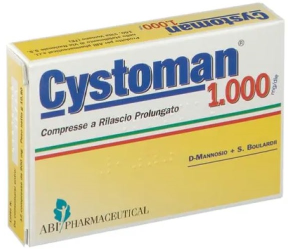 CYSTOMAN 1000 12 COMPRESSE - Farmafamily.it