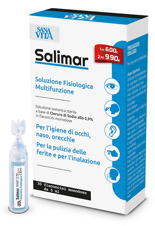 SANAVITA SOLUZIONE FISIOLOGICA 30 FIALOIDI X 5 ML - Farmafamily.it
