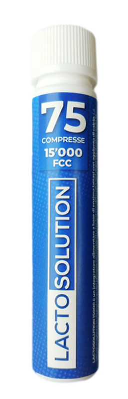 LACTOSOLUTION 15000 75 COMPRESSE - Farmafamily.it