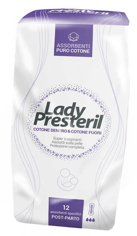 LADY PRESTERIL POSTPARTO 12 PEZZI - Farmafamily.it
