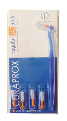 CURAPROX CPS REGULAR CPS 14Z CON 5 SCOVOLINI + SUPPORTO - Farmafamily.it