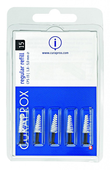 CURAPROX CPS REGULAR CPS 15 CON 5 SCOVOLINI + SUPPORTO - Farmafamily.it