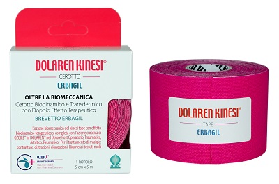 DOLAREN KINESI EMULGEL CEROTTO TERAPEUTICO FUCSIA CM 5X5 M IN ROTOLO - Farmafamily.it
