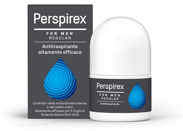 PERSPIREX FOR MEN REGULAR ANTITRASPIRANTE ROLL ON 20 ML - Farmafamily.it