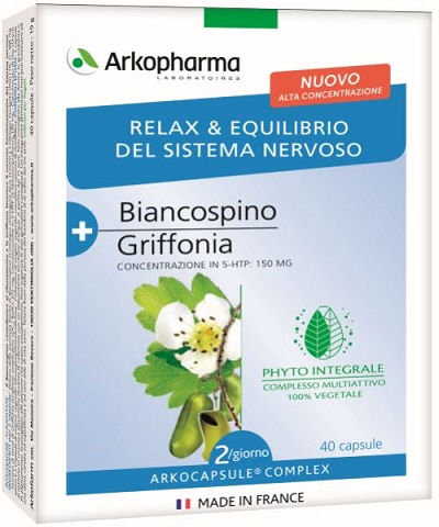 ARKOCAPSULE COMPLEX RELAX 40 CAPSULE - Farmafamily.it