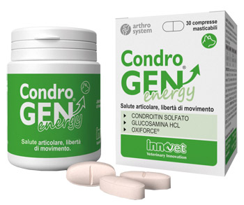 CONDROGEN ENERGY 30 COMPRESSE MASTICABILI - Farmafamily.it