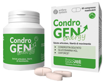 CONDROGEN ENERGY 60 COMPRESSE MASTICABILI - Farmafamily.it