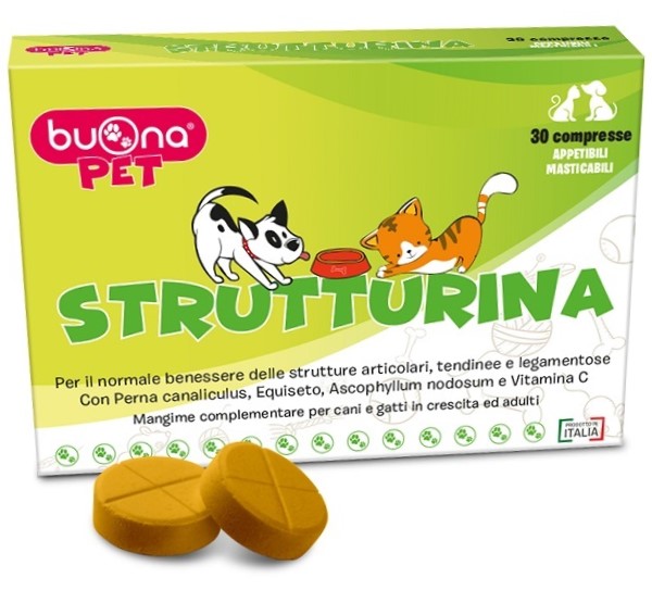 BUONAPET STRUTTURINA 30 COMPRESSE - Farmafamily.it