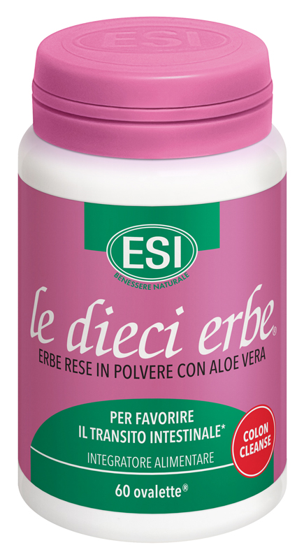 ESI LE DIECI ERBE COLON CLEANSE 60 OVALETTE - Farmafamily.it