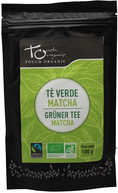 TOUCH ORGANIC TE' MATCHA SFUSO 100 G - Farmafamily.it