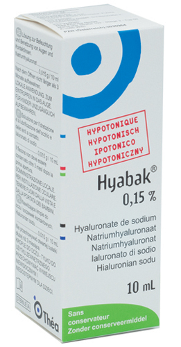 HYABAK 0,15% SOLUZIONE OFTALMICA 10 ML - Farmafamily.it