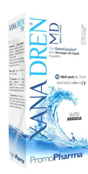 XANADREN ARANCIA 10 STICK PACK DA 15 ML - Farmafamily.it