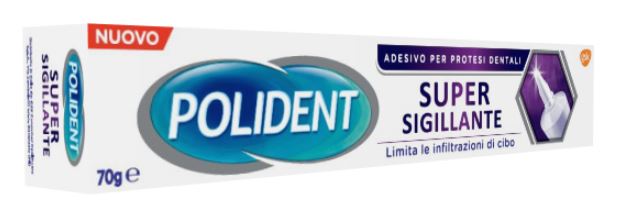 POLIDENT SUPER TENUTA+SIGILLANTE ADESIVO PROTESI DENTALE 70 G - Farmafamily.it