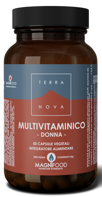 TERRANOVA MULTIVITAMINICO DONNA 50 CAPSULE - Farmafamily.it