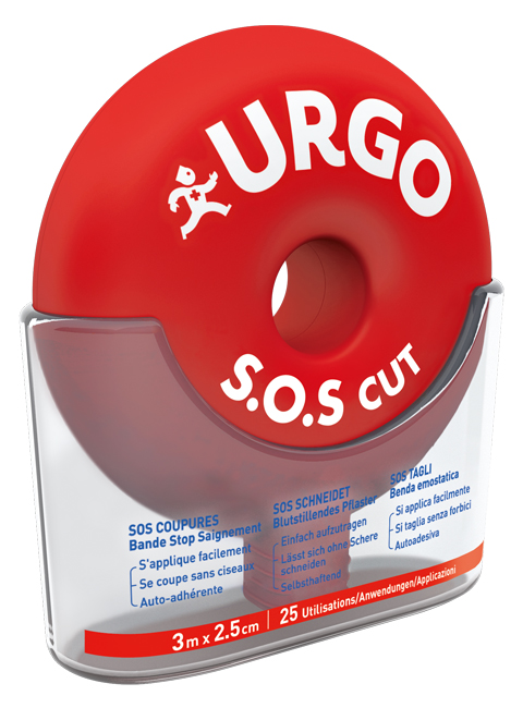 BENDA URGO SOS CUT 3X2,5CM - Farmafamily.it