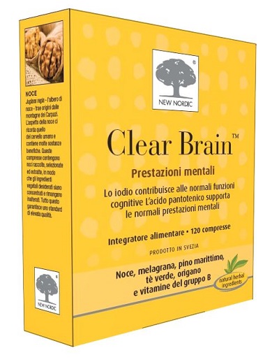 CLEAR BRAIN 120 COMPRESSE - Farmafamily.it