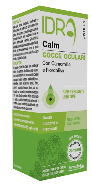 GOCCE OCULARI RINFRESCANTI STERILENS IDRA CALM CAMOMILLA E FIORDALISO 10 ML - Farmafamily.it